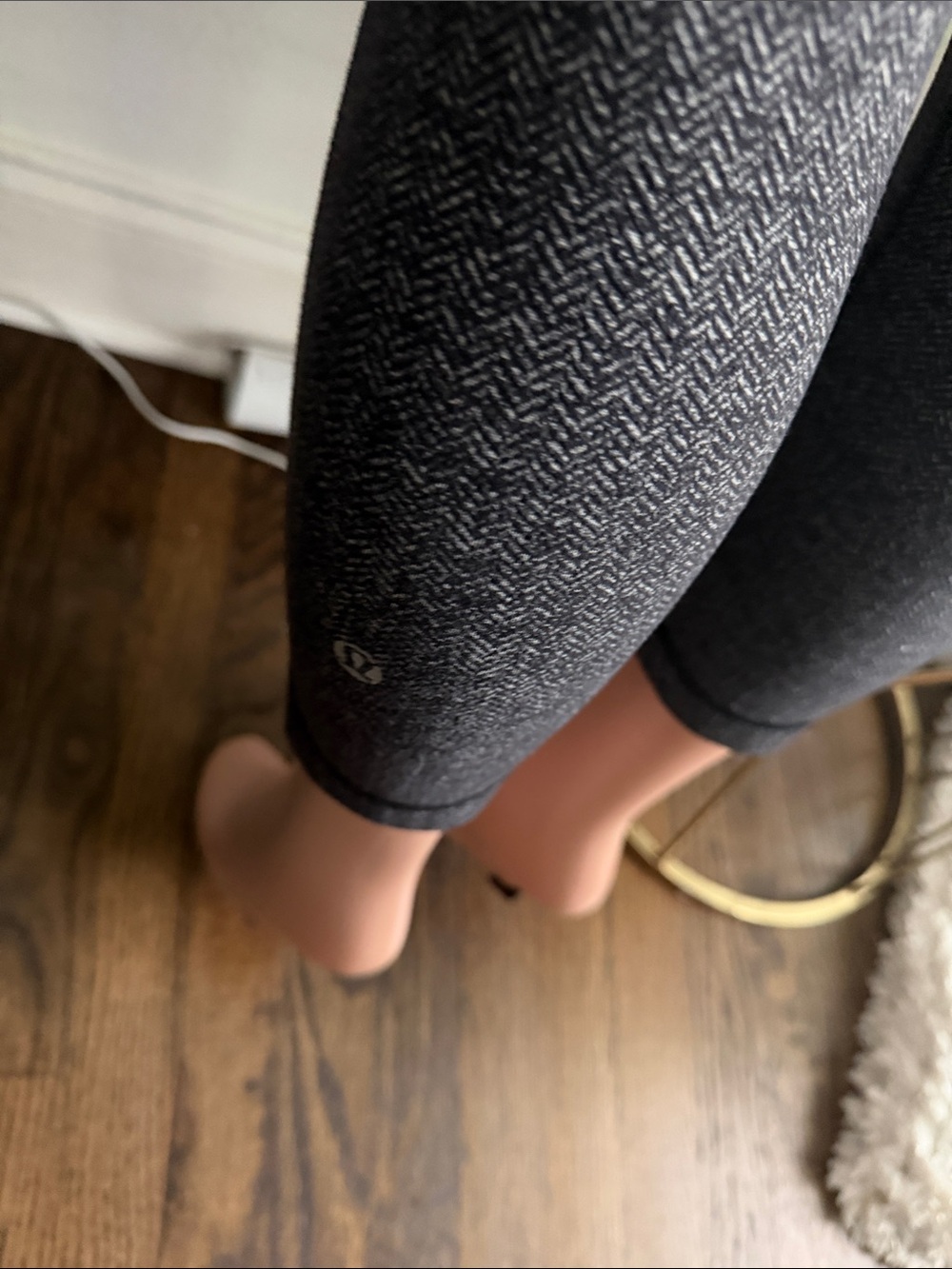 lululemon athletica Women's Gray High-Rise Leggings - Picture 2 of 4